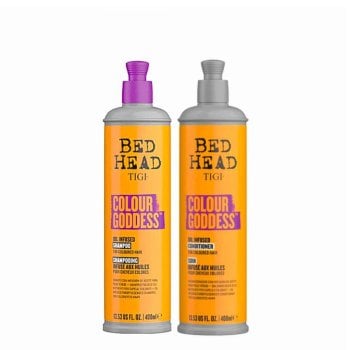 TIGI BED HEAD COLOUR GODDESS KIT SHAMPOO 400 ml E CONDITIONER 400 ml